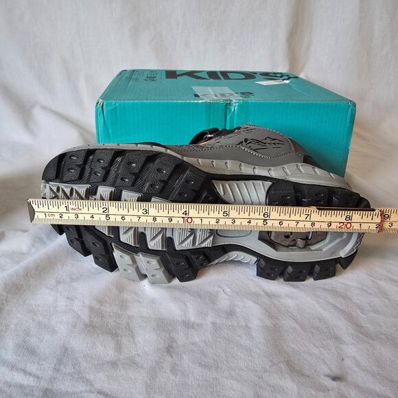 Kid's Fashion Shoes Hiking Kids 1.5 (EU 33) Gray Black Antiskid NIB - Picture 12 of 14